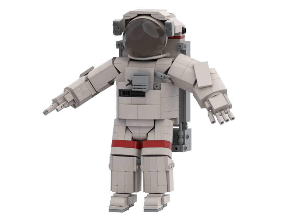 LEGO MOC NASA Astronaut EVA Space Shuttle by straissman