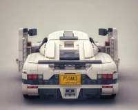 LEGO MOC Koenigsegg CCX, Porsche 10295 set alternate build