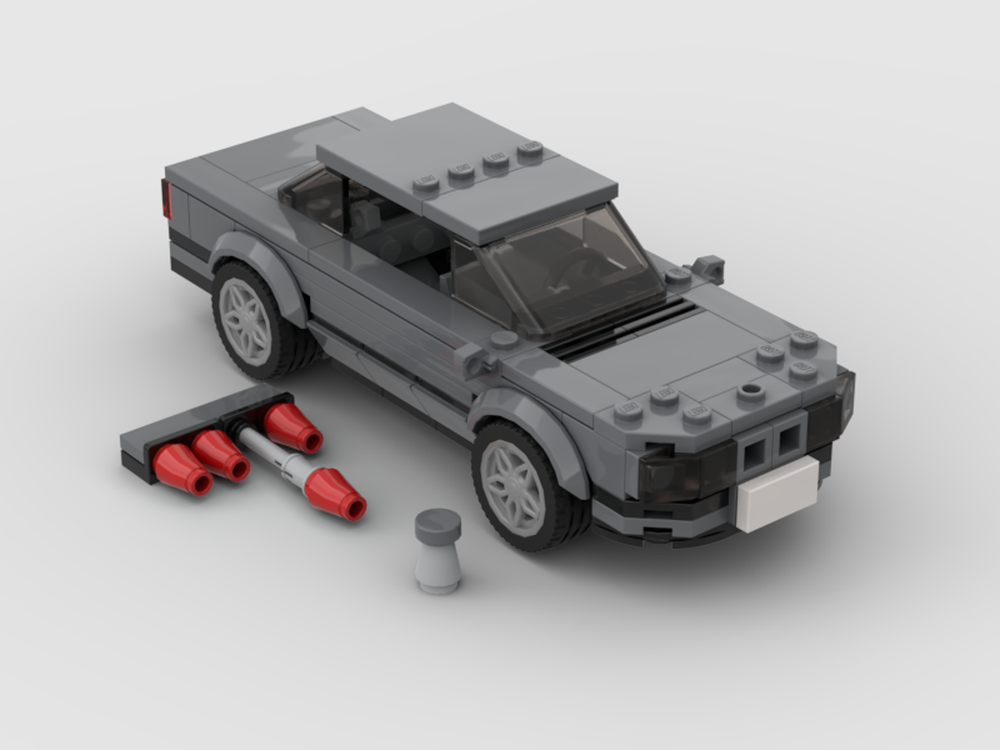 LEGO MOC 007 BMW 750i - 6 stud by jameshigson0512 | Rebrickable - Build ...