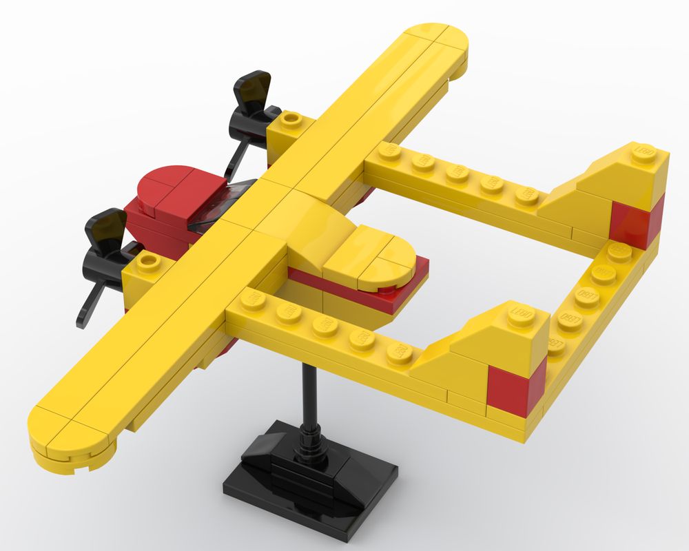 LEGO MOC Conwing L-16 'Sea Duck' Micro Scale by Ekinobear | Rebrickable ...