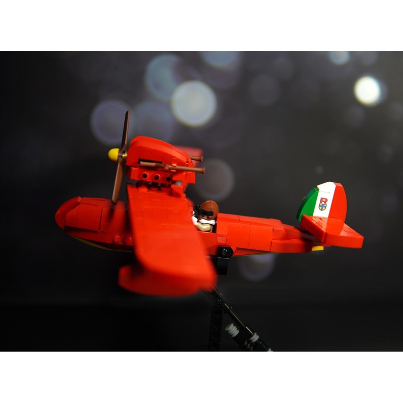 LEGO MOC-104686 Porco Rosso Savoia S21 by pixeljunkie