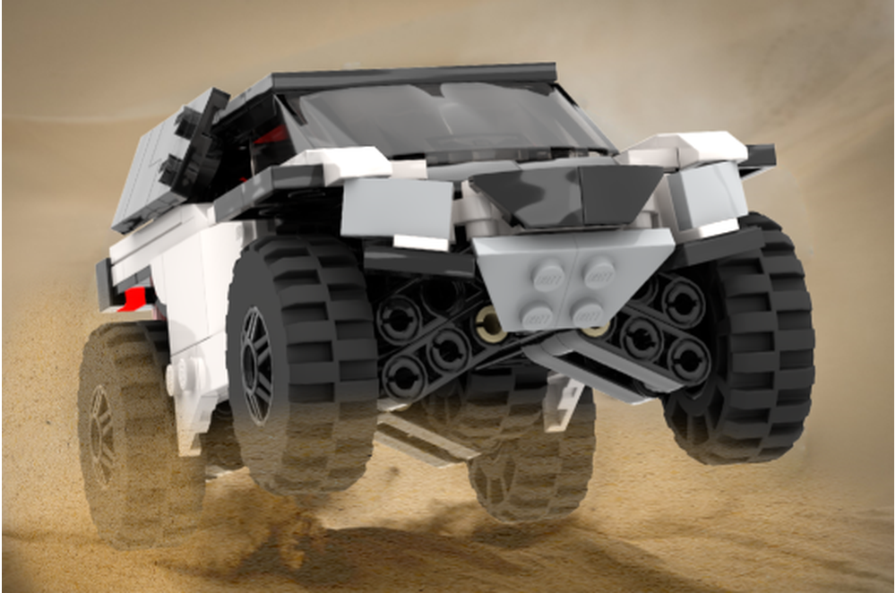 LEGO MOC Peugeot 3008 DKR 2018 by df3_legomocs | Rebrickable - Build ...