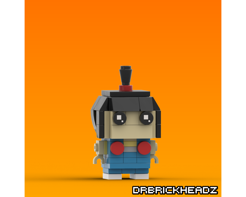 LEGO MOC Agnes Gru (Despicable Me) Brickheadz by DrBrickheadz ...