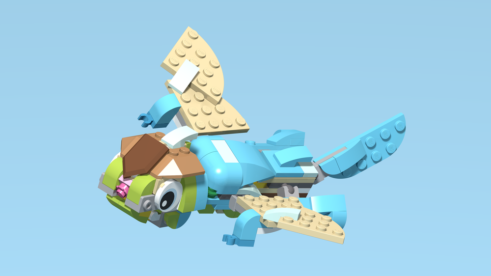 LEGO MOC 31128 Baby Dragon by mattking4 | Rebrickable - Build with 