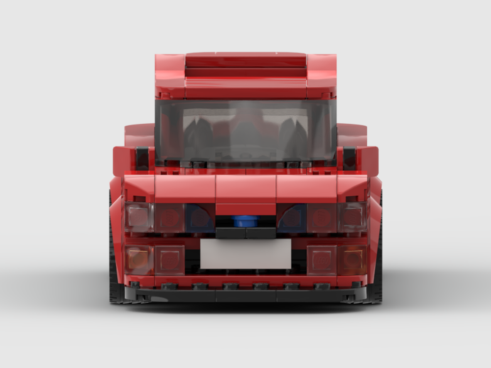 LEGO MOC-104833 Ford Escort Cosworth - 8 stud wide by jameshigson0512 ...