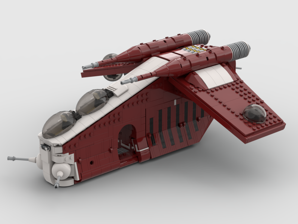 LEGO MOC Brick_boss Coruscant Guard Gunship by Brick_boss_pdf Rebrickable - Build with LEGO