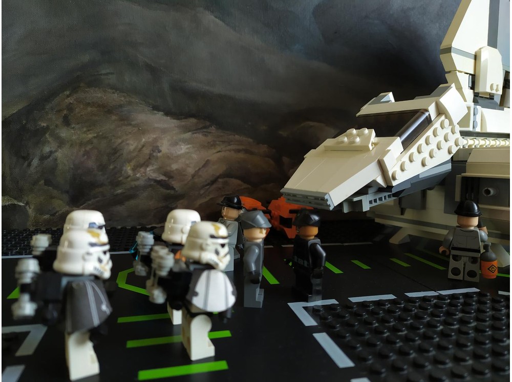 LEGO MOC Sentinel Class - Imperial Landing Craft - 7659 MOD by