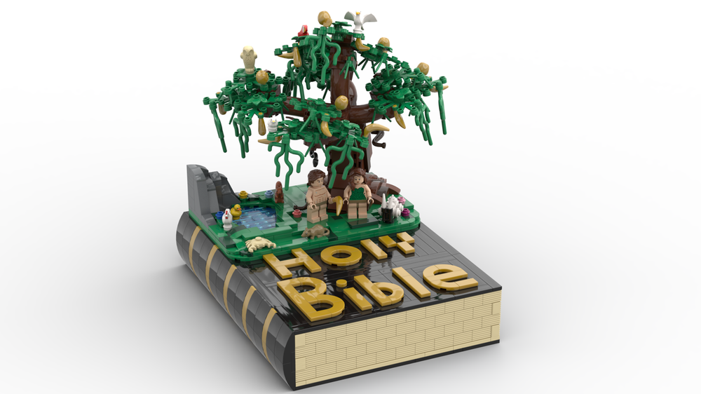 LEGO MOC 104987 The Holy Bible Adam And Eve By Legoalfactotum 