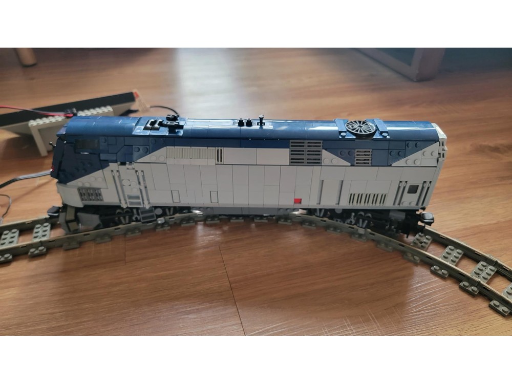 LEGO MOC Amtrak P42DC Locomotive by jvs2510 | Rebrickable - Build with LEGO