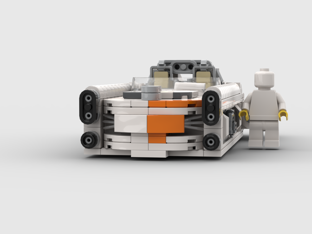 LEGO MOC Majordomo's speeder by Mortback19 | Rebrickable - Build