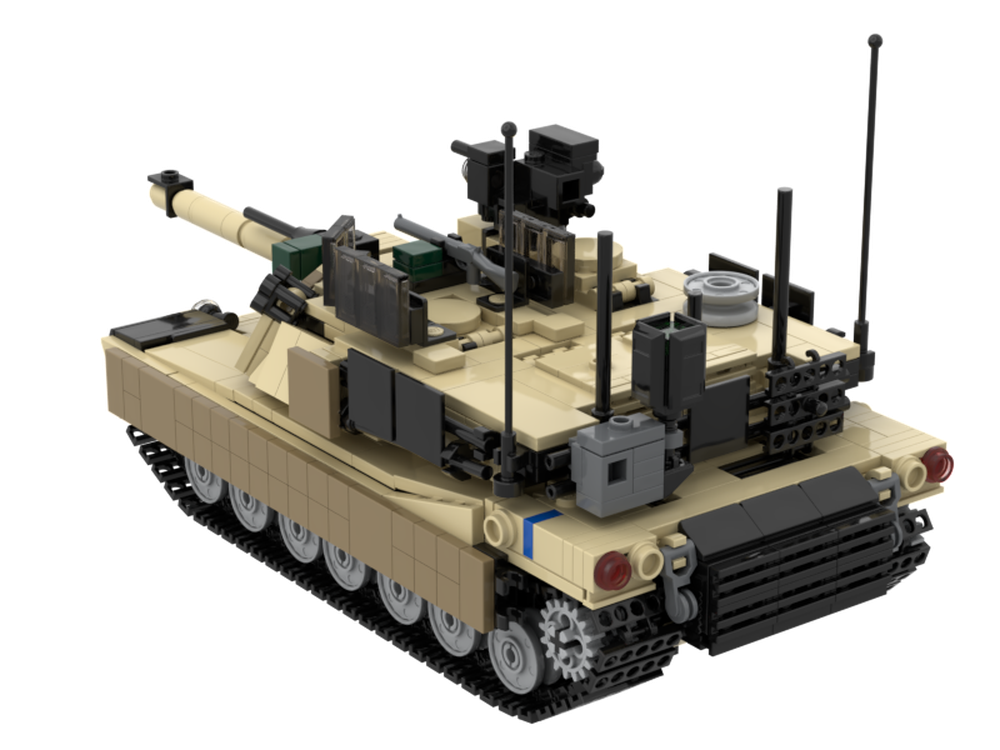 LEGO MOC M1 Abrams by Somerslego | Rebrickable - Build with LEGO