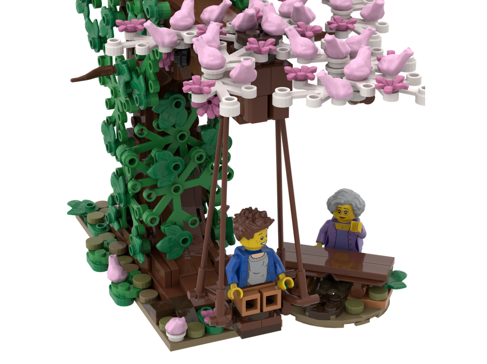 LEGO MOC 10281 - Cherry Blossom by zeegiraf | Rebrickable