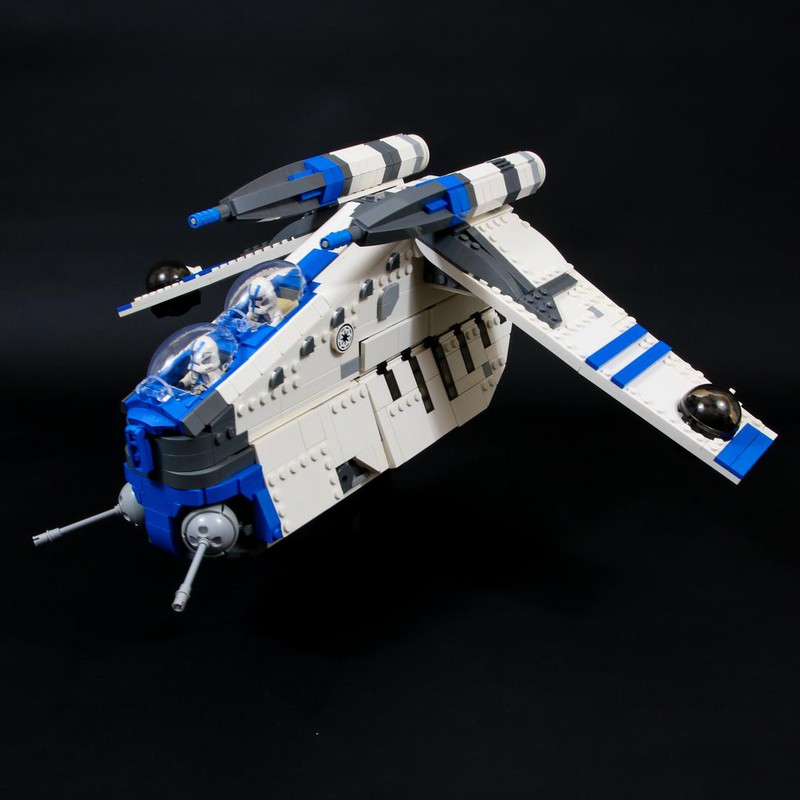 LEGO MOC LAAT Republic Gunship 501st - the Clone Wars by Bruxxy ...