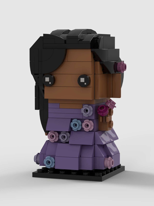 LEGO MOC Isabela - Encanto by thebricknurse