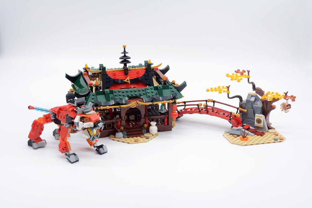 fælde Tårer Melting LEGO MOC 71767 Temple of the Tiger // Ninjago Ninja Dojo Temple alternate  build by Brickwood Creations | Rebrickable - Build with LEGO