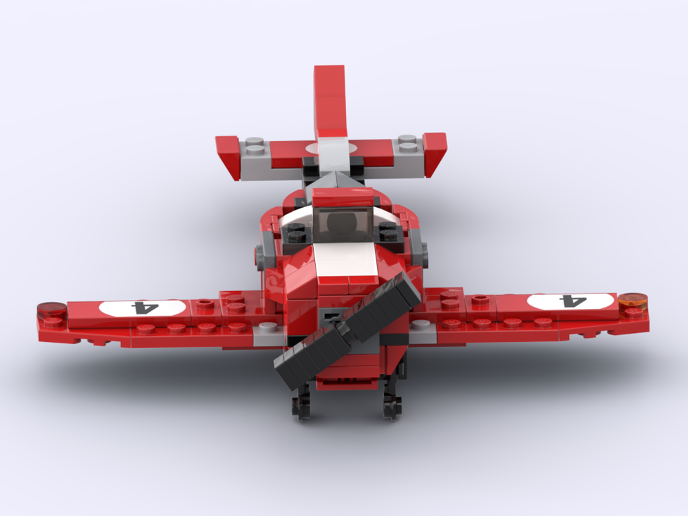 LEGO MOC Low wing or double decker by Agent Orange Rebrickable Build with LEGO