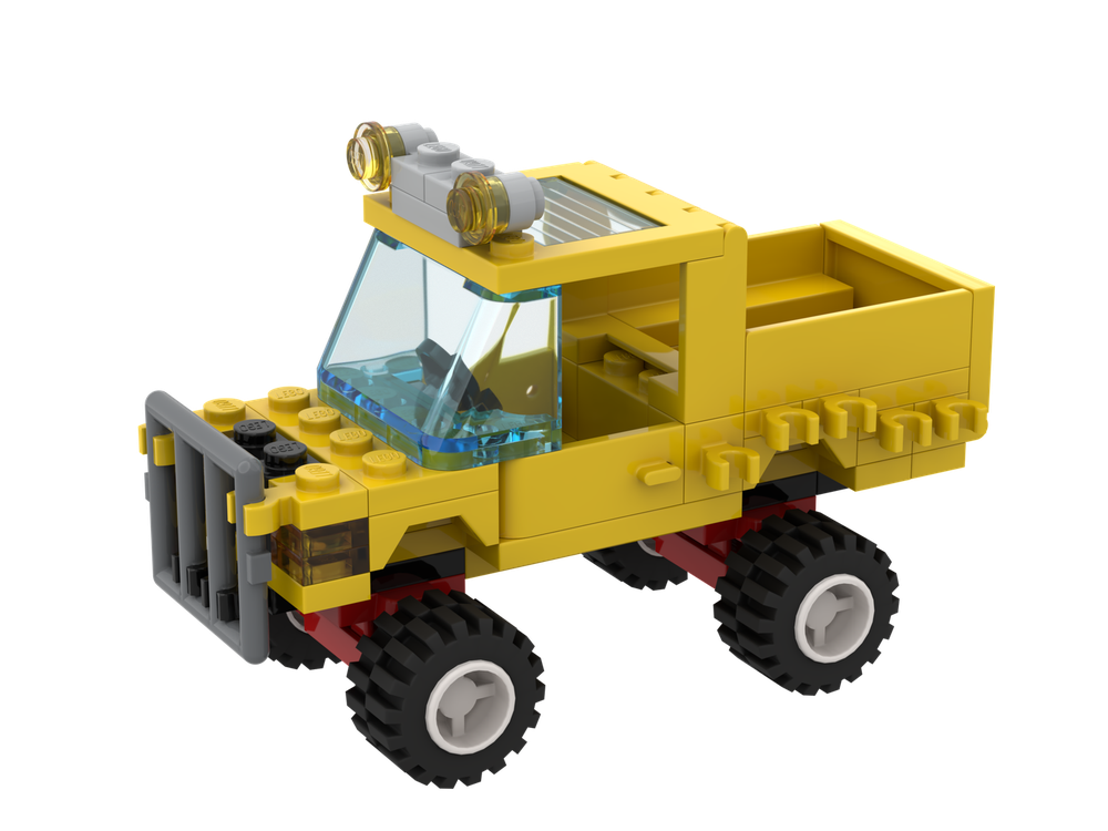 Lego Moc 4x4 Short Wheelbase Single Cab Utility By Lbbde 