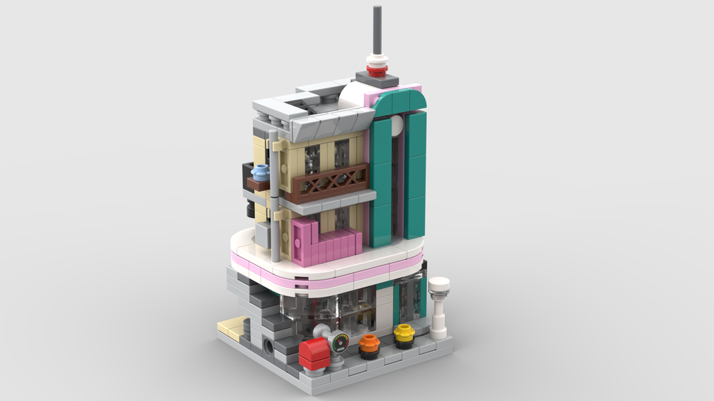 Mini Modular 10260 Downtown Diner