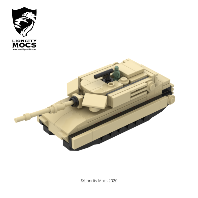 Lego m1a2 abrams tank best sale for sale