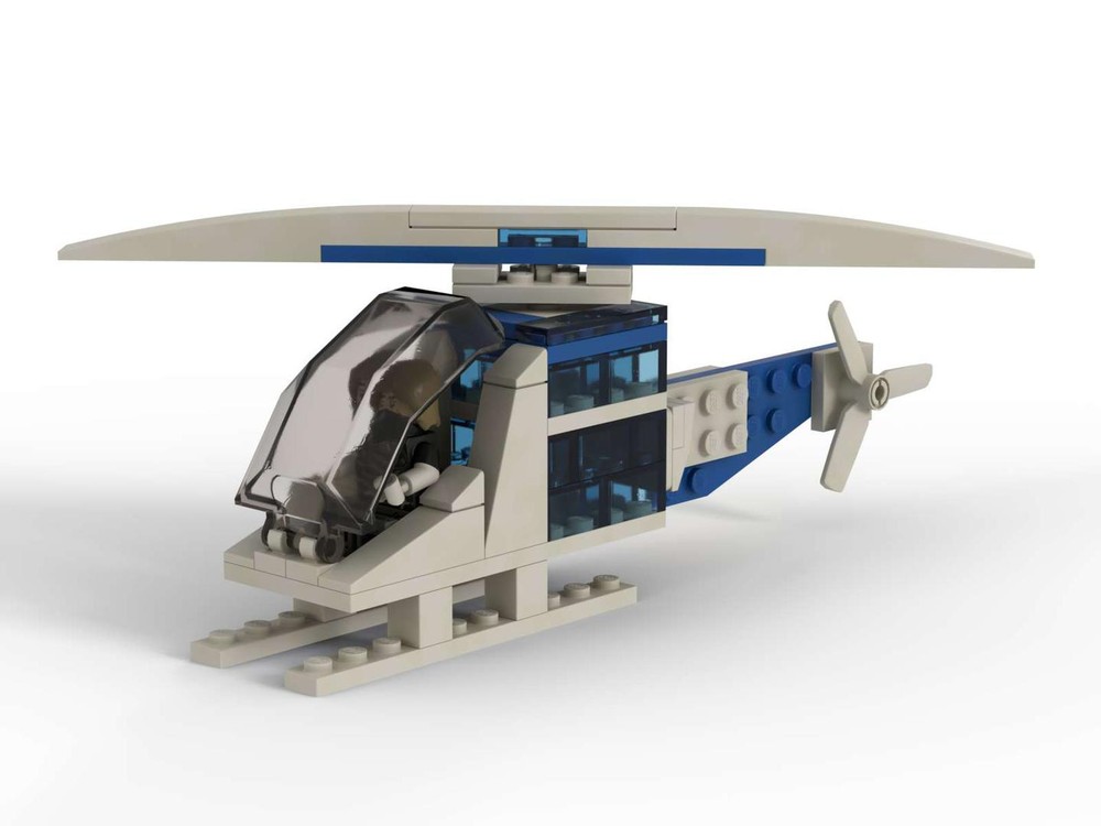 LEGO MOC Ice helicopter by viltik | Rebrickable - Build with LEGO