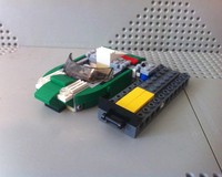 31056 Speedboat with Dock