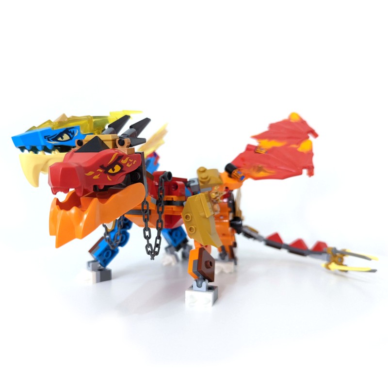 LEGO MOC Fusion Dragon by LegoMechable | Rebrickable - Build with LEGO