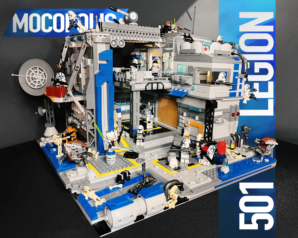 Lego Moc Sw Clone Base Of 501 Legion By Mocopolis | Rebrickable - Build  With Lego