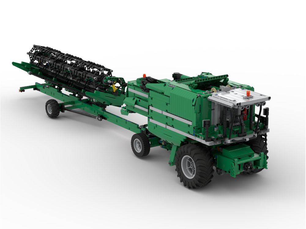 LEGO MOC Combine Harvester Full RC (DEUTZ-FAHR TopLiner 4080HTS
