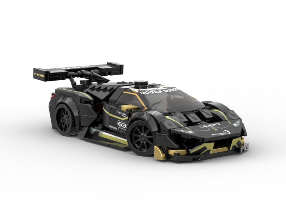 LEGO MOC Lamborghini Huracan Super Trofeo by TheBoostedBrick | Rebrickable  - Build with LEGO
