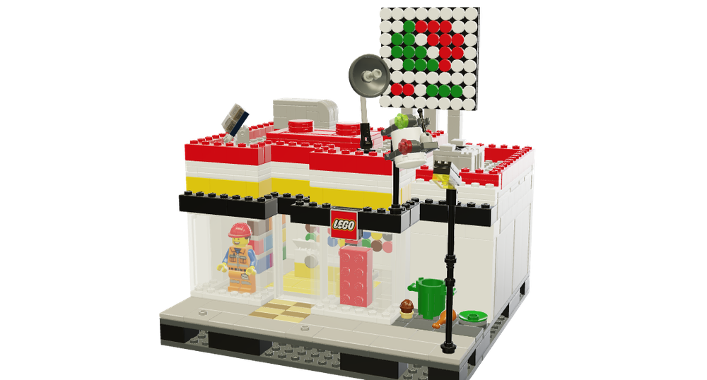 LEGO MOC Lego Store by CouchMaster Rebrickable Build with LEGO