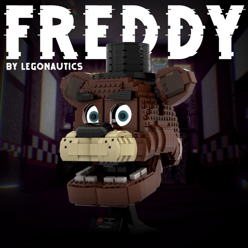 LEGO MOC Freddy Fazbear's Pizza (FNaF 1) - Modular Building by