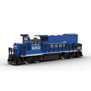 LEGO MOC 60197-inspired commuter train (8-wide/1:48 scale) by dsd