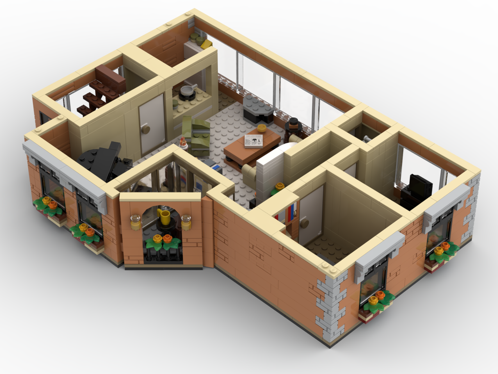 LEGO MOC SitComplex - Frasier by Brick Artisan | Rebrickable - Build ...
