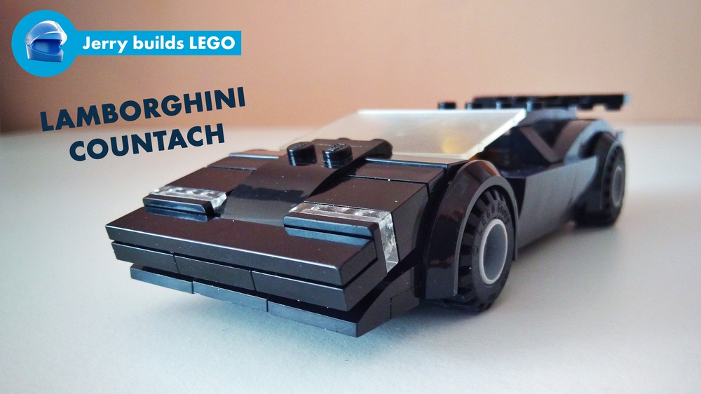 LEGO MOC-10600 Lamborghini Countach (Speed Champions 2017 ...