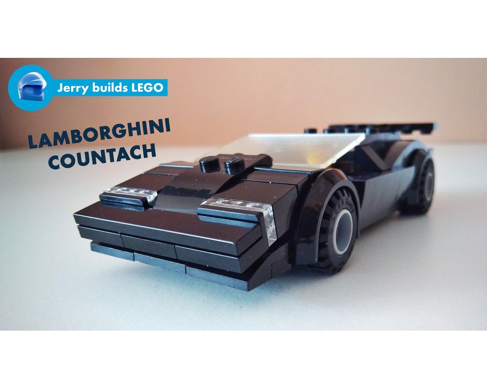 lamborghini countach lego