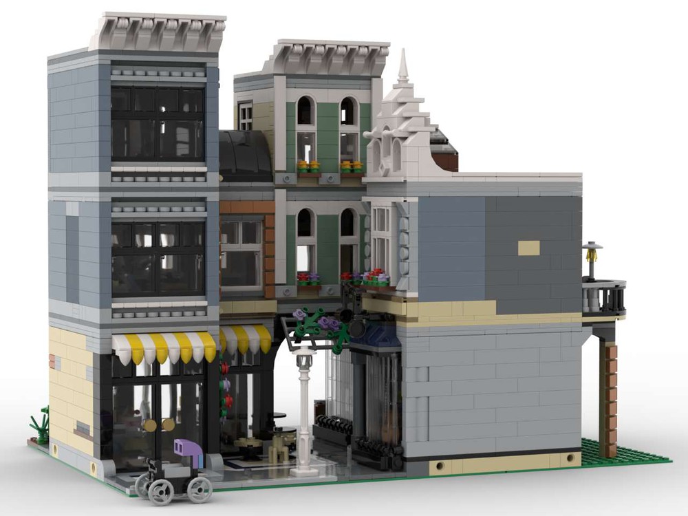 Comment combiner le nouveau système de routes LEGO City et des Modular  buildings - HelloBricks