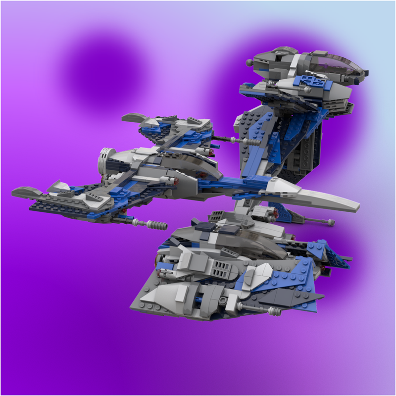 LEGO MOC 75316 - 3-in-1 Fighter Collection - Death Watch Edition