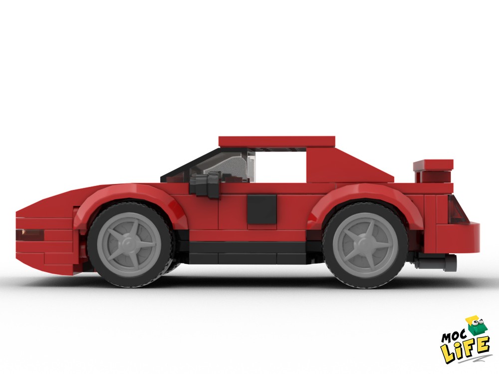 LEGO MOC Pontiac Fiero by MocLife | Rebrickable - Build with LEGO