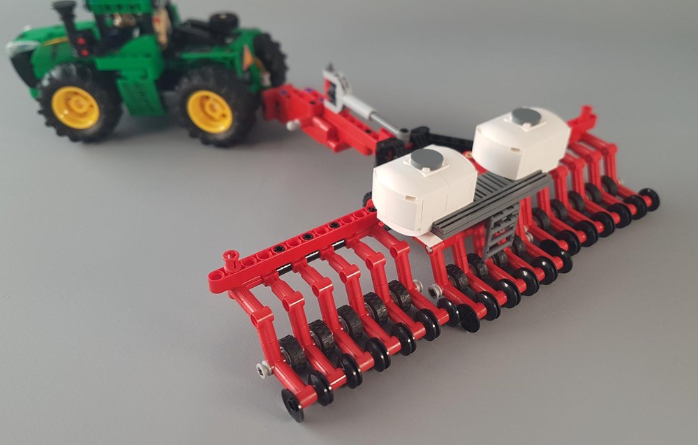 LEGO MOC-106095 42136 Attachment - KUHN Gran Prime seed drill by