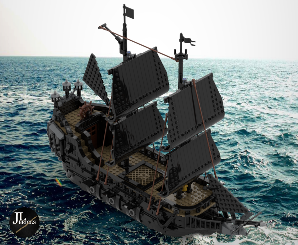 LEGO MOC-106138 Black Pearl by JL.Bricks | Rebrickable - Build