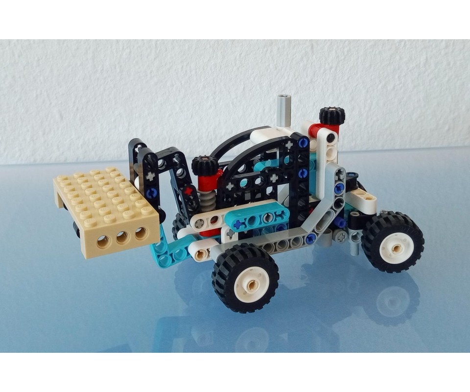 LEGO MOC-106185 42133 Forklift by Nequmodiva | Rebrickable - Build