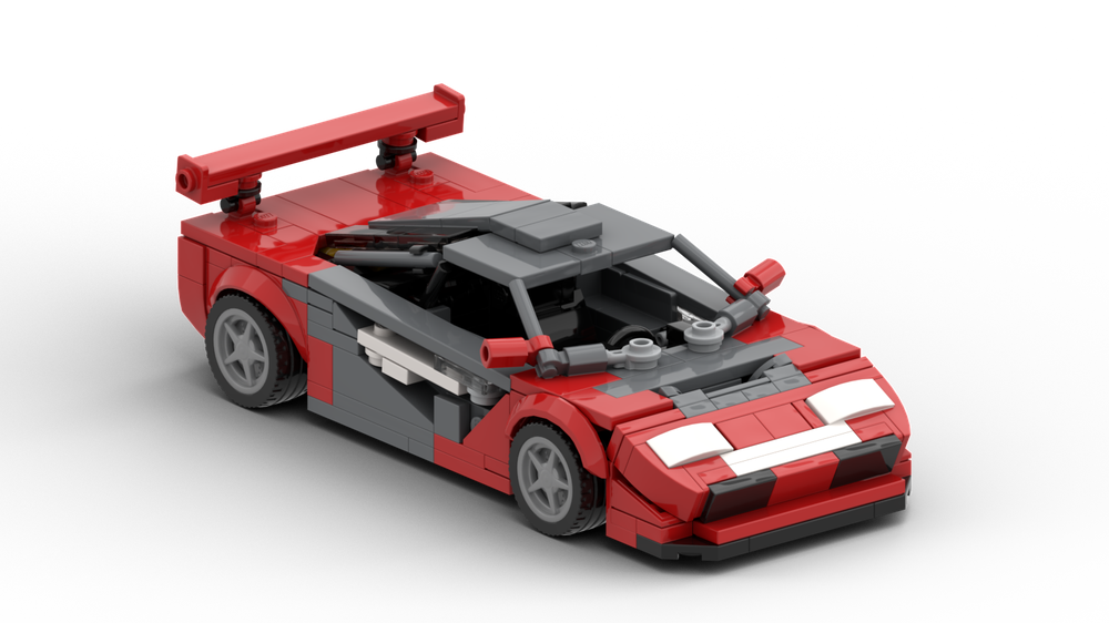 Lego Moc Mclaren F1 Gtr Lark By Brickengineeringdude | Rebrickable - Build  With Lego