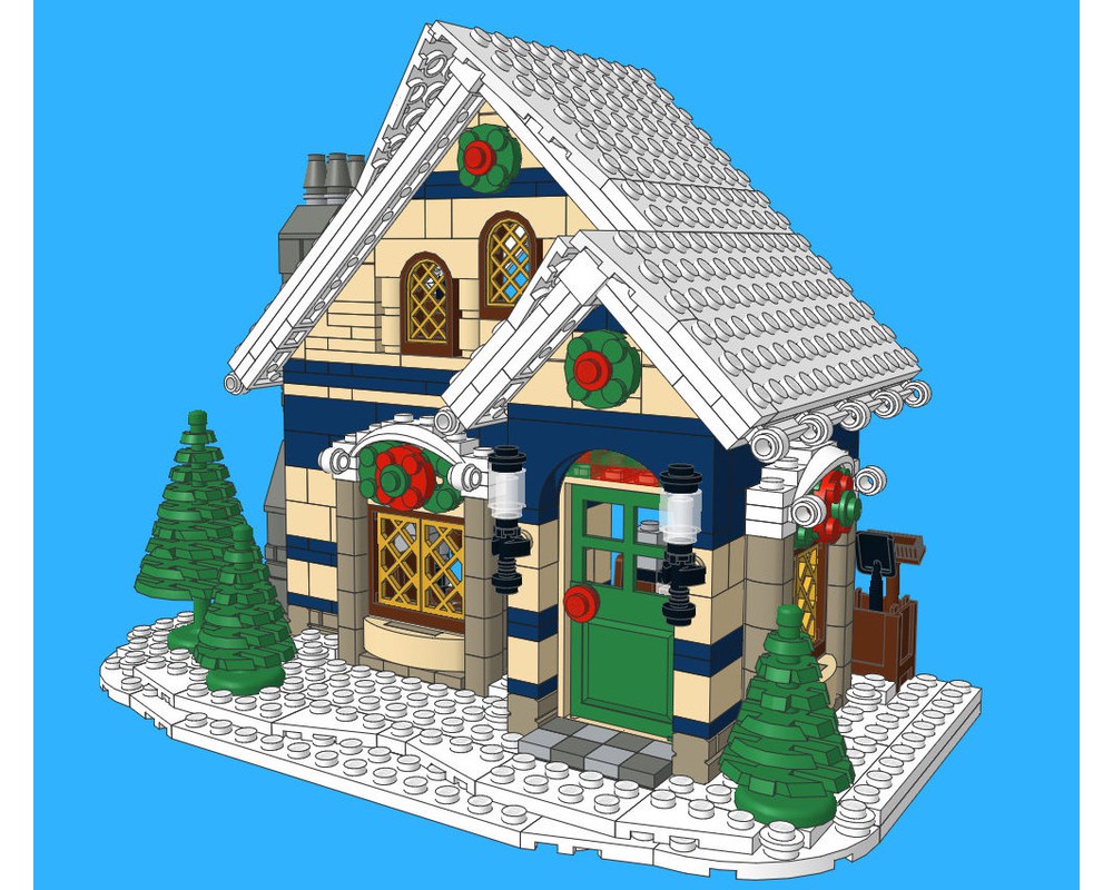 lego christmas moc