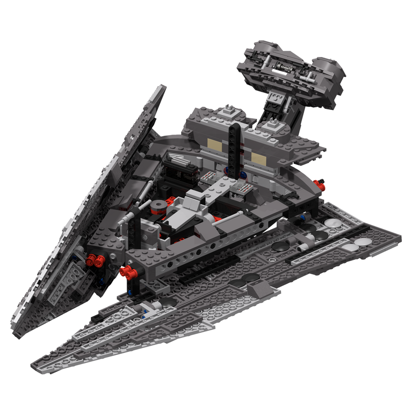 LEGO MOC Kylo Ren's Star Destroyer by tpetya | Rebrickable - Build with ...