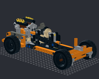 2-speed car chassis