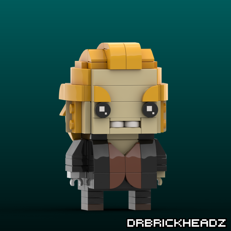 LEGO MOC Brickheadz - Mr. P (Piggy) by PatrickStarGames