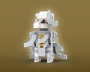 LEGO MOC Usopp Brickheadz LEGO MOC - Netflix One Piece by Eugenio Iacono