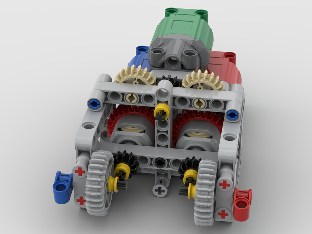 LEGO MOC Subtractor System V4 (Reinforced Frame) by El-Kapibara ...