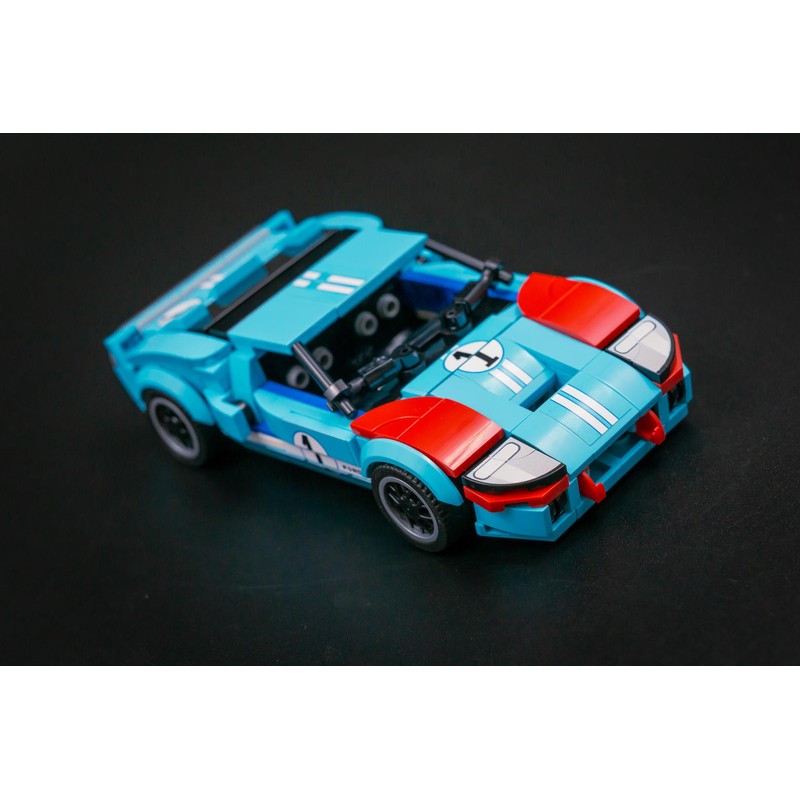 LEGO MOC Ford GT40 mkII by NV Carmocs Rebrickable Build with LEGO