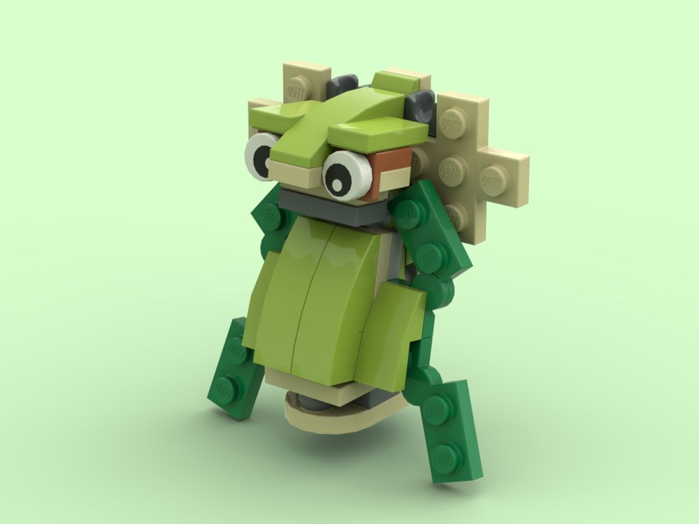 LEGO MOC Chill Out Turtle by Makary | Rebrickable - Build with LEGO